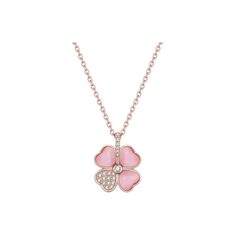 Heart To Heart S925 Silver Necklaces Women's-0