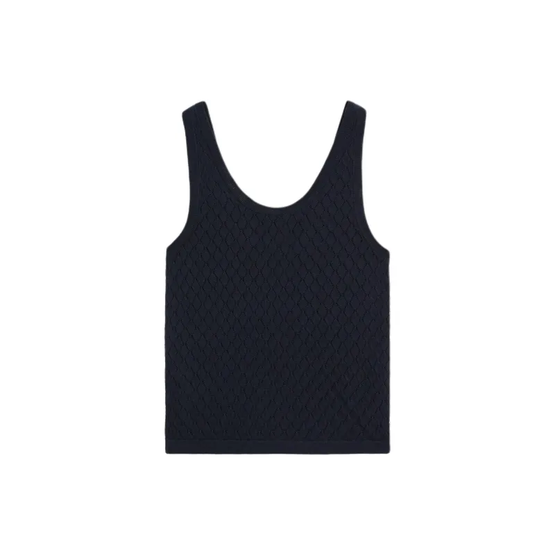 Massimo Dutti Tank Tops Women's Sea Blue-1
