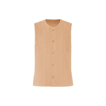 Homme Plissé Issey Miyake Tank Top Men's Light Orange