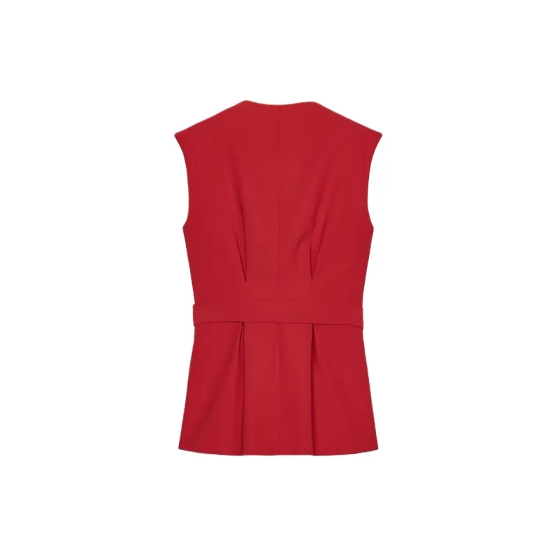 ZARA ZW Series Tank Top Women's Red-1