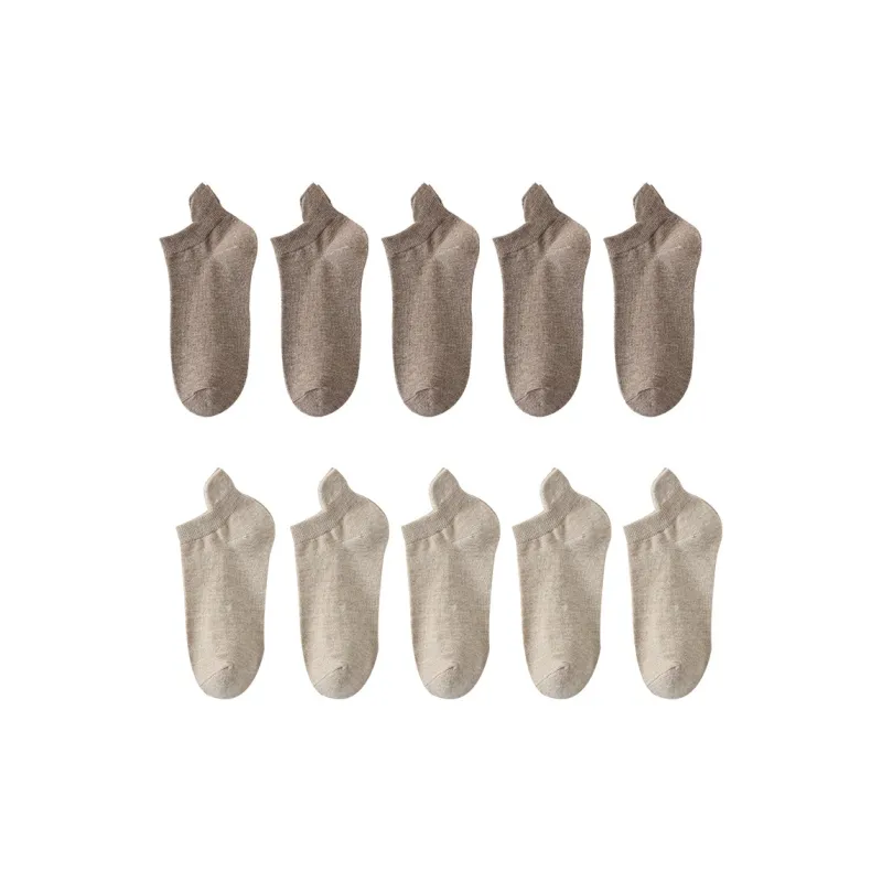 Cotton Gene No Show Socks Men's Combo Set-22