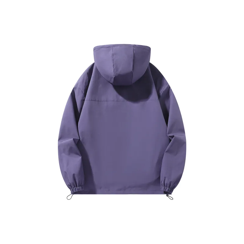ROBINHOOD Water-Resistant Windproof Breathable Warm Water-Repellent Windbreaker Jacket Unisex-8