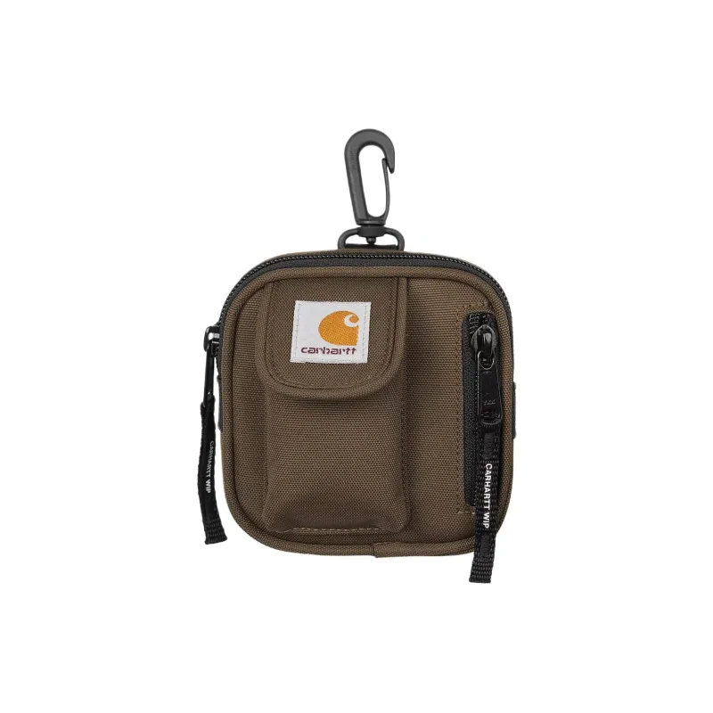 Carhartt WIP Recycled Polyester Coin Purse Unisex Brown-0
