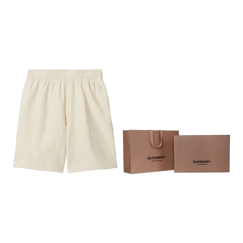 Burberry SS24 Casual Shorts Men's Beige-4