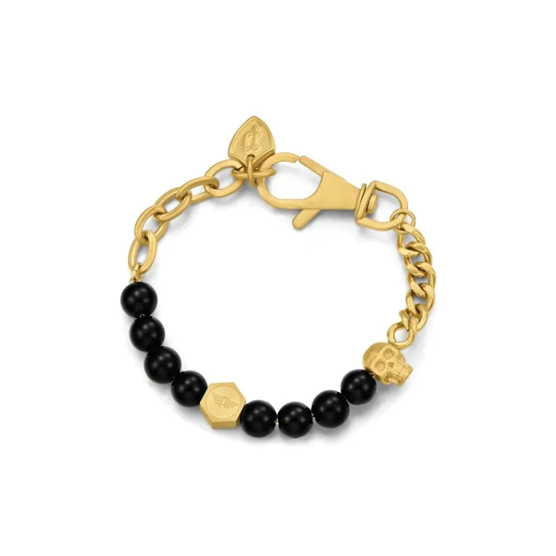 Police Steel Bracelets Unisex Gold-0