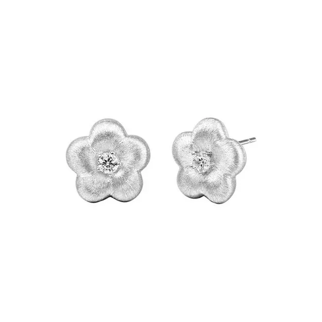 DAN DREAM Alloy Stud Earrings Women's-11