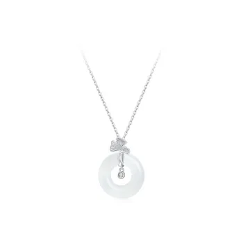 Ancient Jewelry Chalcedony Jade Necklaces Women's