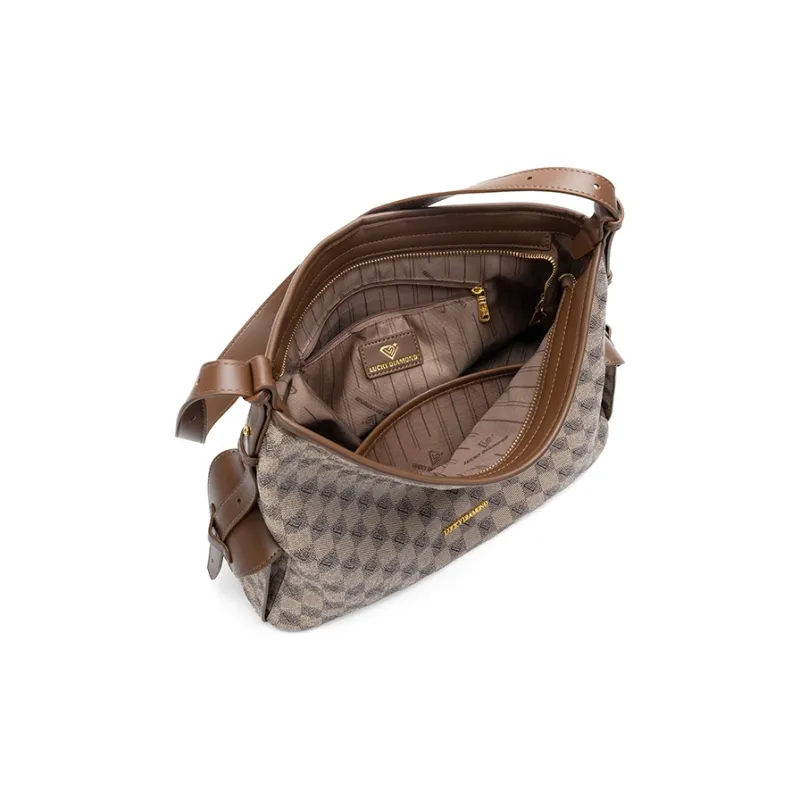 LUCKY DIAMOND PVC Shoulder Bag Women's Multicolor-3