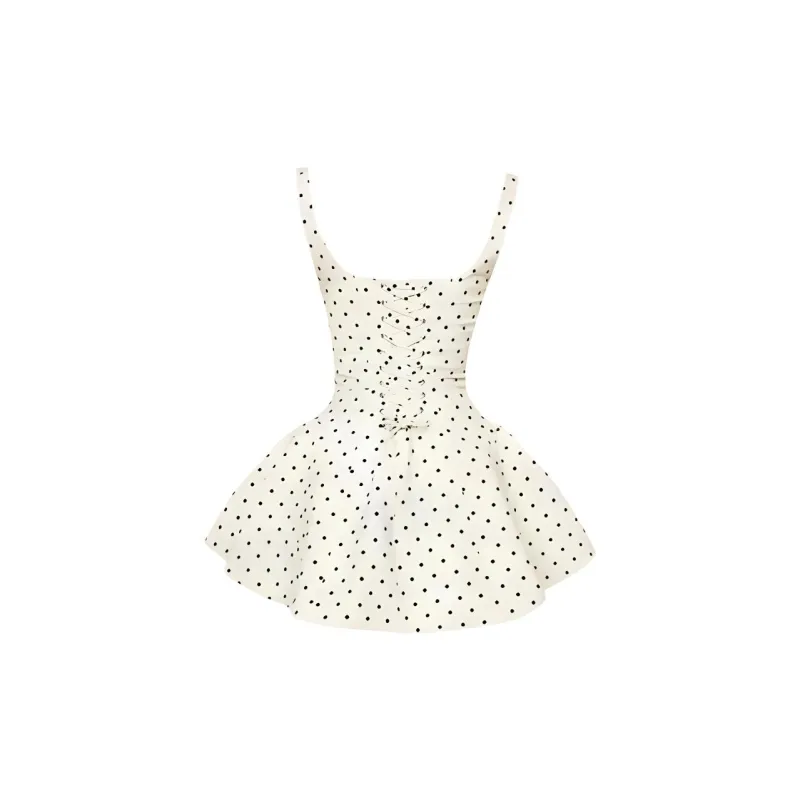 IQC Slip Dresses Women's Polka Dot-1