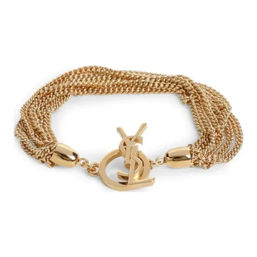 SAINT LAURENT Cassandre Chain Bracelet