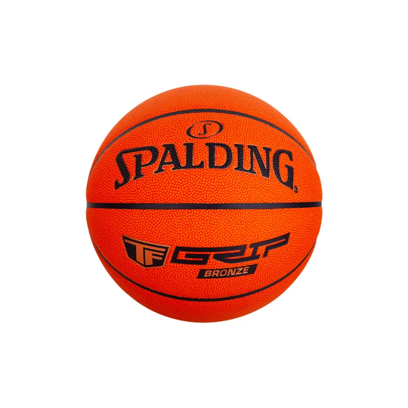 SPALDING PU Basketball Bright Orange Size 7 Ball Training Match Unisex-4