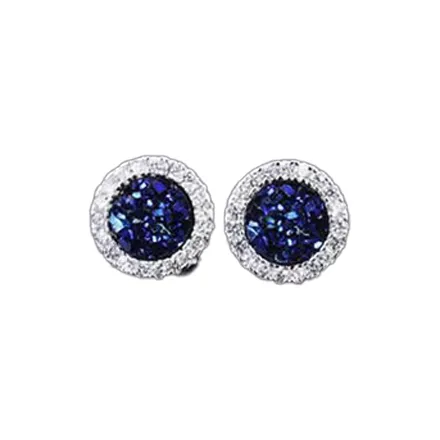 GUDUD Alloy Clip-On Earrings Men's-7