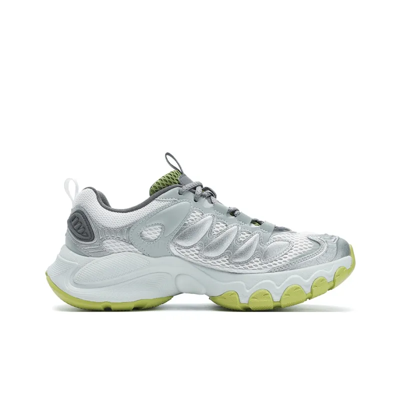 FILA TRUFFLE Cushioning Abrasion Resistant Breathable Low Top Running Shoes Men's Gray White-1