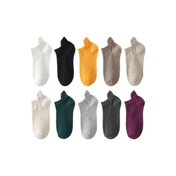 Cotton Gene No Show Socks Men's Combo Set