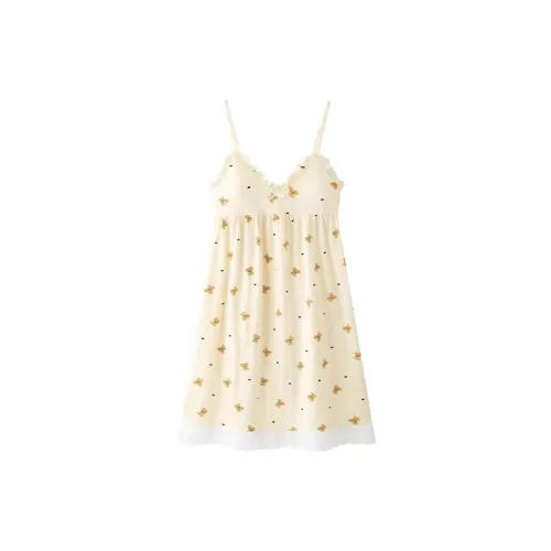 O'MESIK Nightgown Women's Apricot