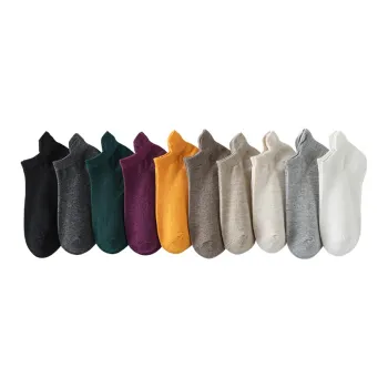 Cotton Gene No Show Socks Men's Combo Set