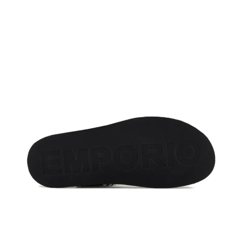 EMPORIO ARMANI Slide Slippers Women's Black-5