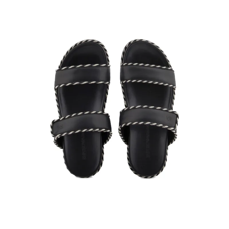 EMPORIO ARMANI Slide Slippers Women's Black-3