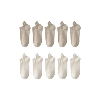 Cotton Gene No Show Socks Men's Combo Set