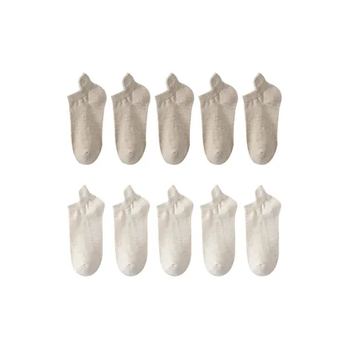 Cotton Gene No Show Socks Men's Combo Set