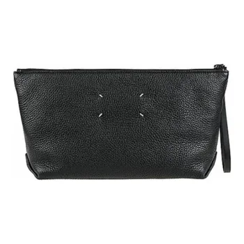 Maison Margiela Calfskin Clutch Women's Black