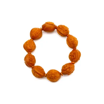 ZHOUPAI Olive Pit Bracelets Unisex