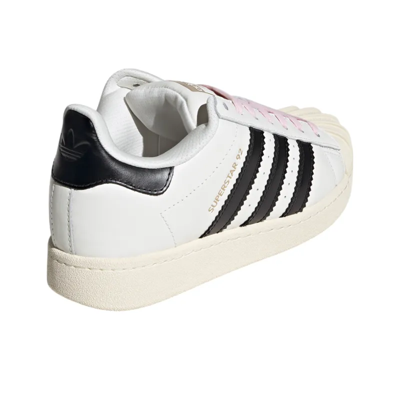 Adidas Superstar 92 By Pharrell White Black Women's-4