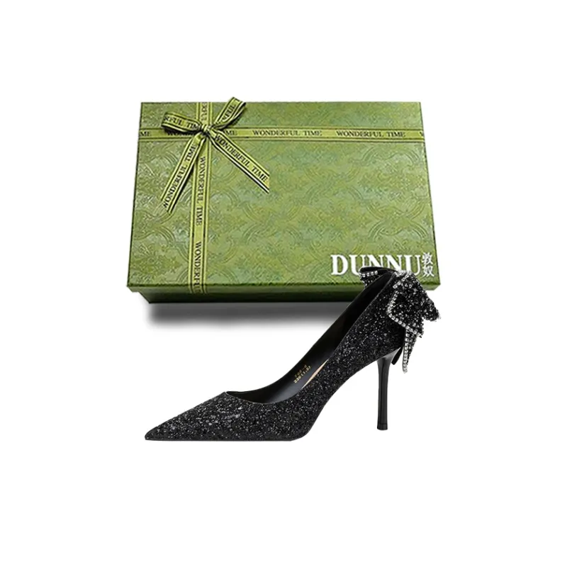 Dunnu Slim Heel High Heels 8cm Women's Box Included-25