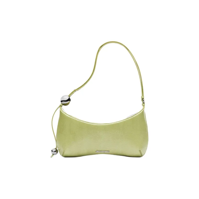 Jacquemus Calfskin Shoulder Bag Women's Green-0