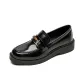 Black Glossy Leather