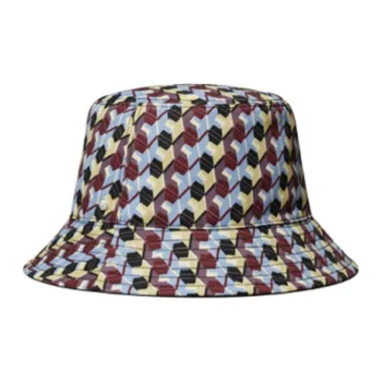 TORY BURCH Polyester, Cotton Bucket Hats Unisex Multicolor
