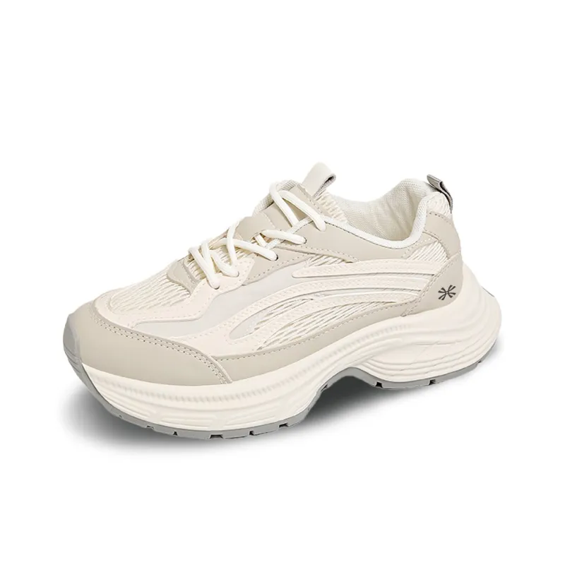 YUZHAOLIN Anti Slip And Wear Resistant Height Increasing Low Top Chunky Sneakers Women's-3