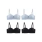 4 Pack (2 Cream Blue+2 Premium Black)