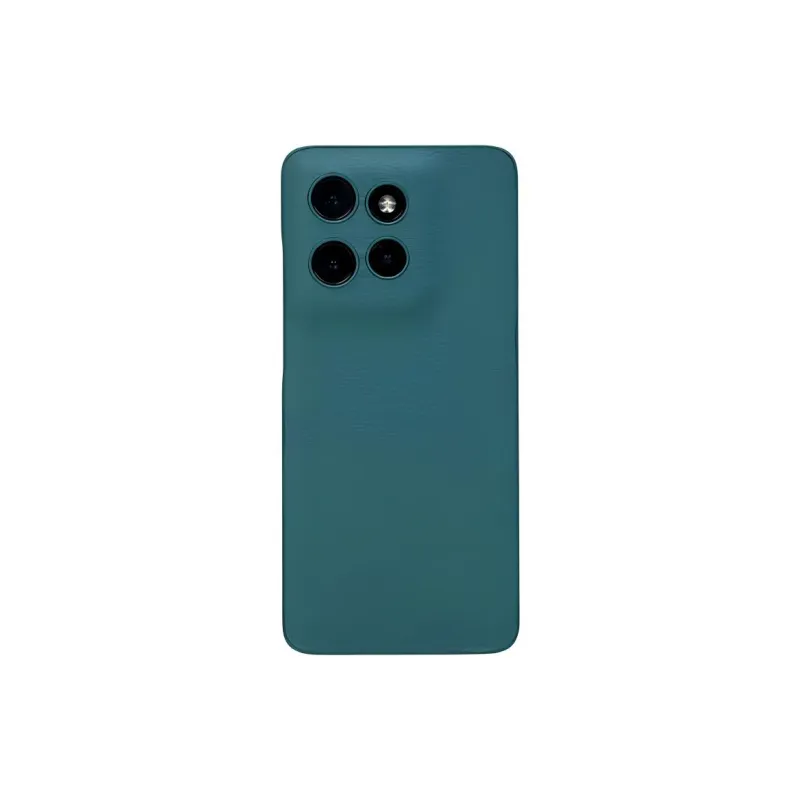 MOTOROLA Vegan Leather Material Impact Resistant Phone Cases Compatibility With Motorola S50 Solid Color-0