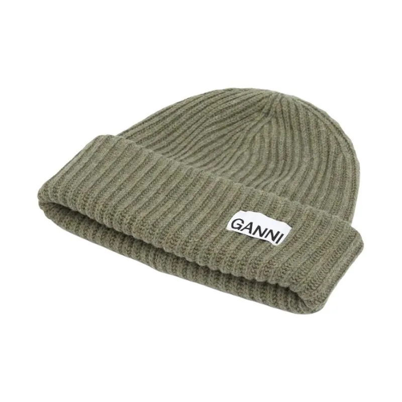 GANNI Wool Beanie-2