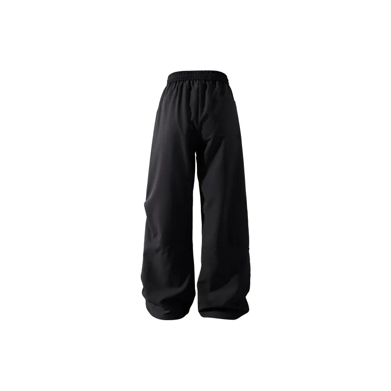 FASTFISH Cargo Pants Unisex Burgundy-7