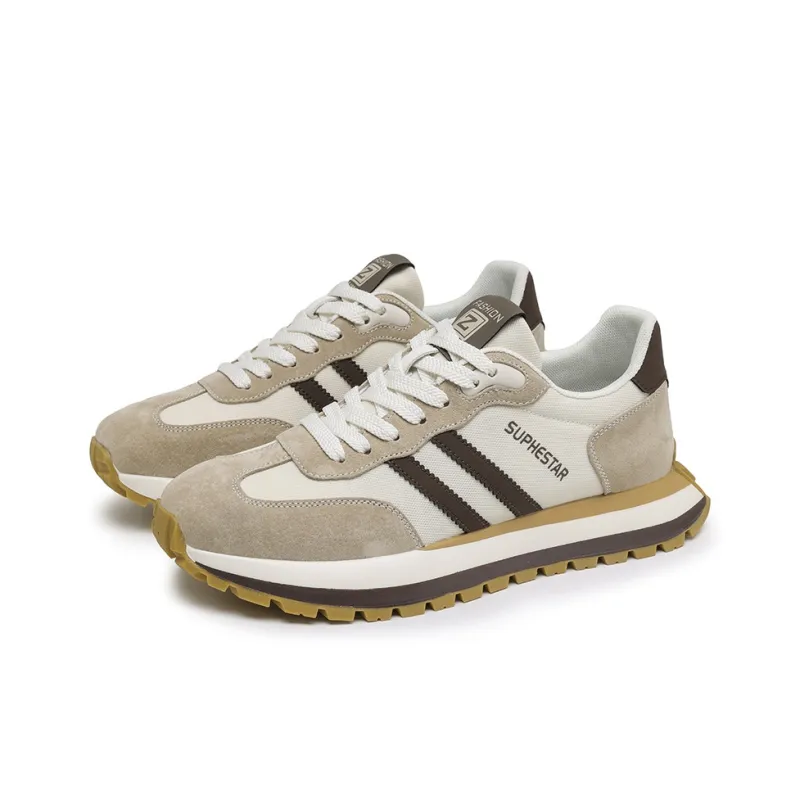 SENGUIBUCK Cushioning Breathable Height Increasing Low-Top Casual Shoes Men's-5