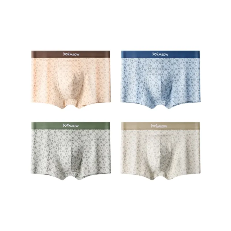 MIIOW Trend Party Series Underpants Men's 4 Pack-5