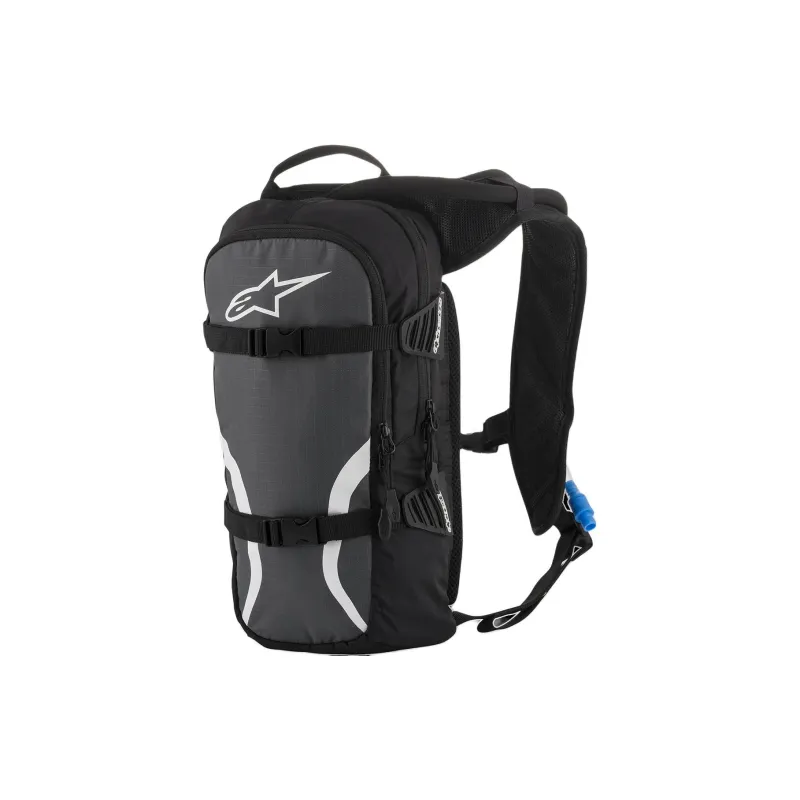 ALPINESTARS Polyester Outdoor Hiking Bag Backpacks Unisex Black & Gray-0