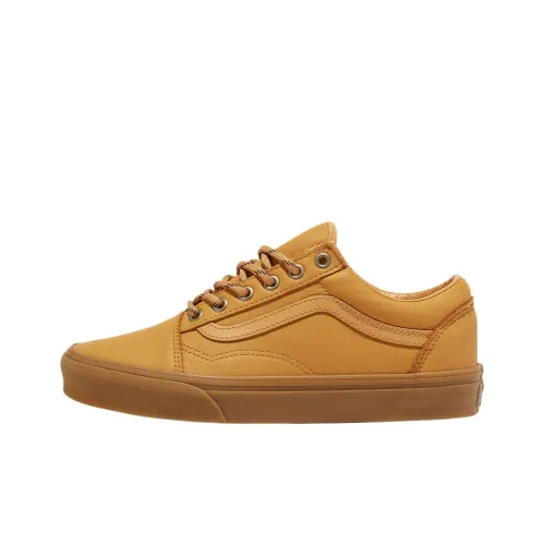 Vans Old Skool Slip Resistant Low Top Skateboard Shoes Men's Burnt Yellow
