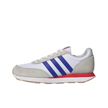 Adidas Run 60s Abrasion Resistant Low Top Running Shoes Men's White