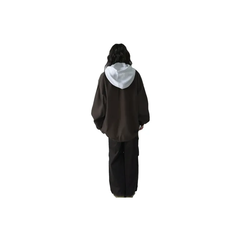 FASTFISH Jackets Coats Unisex Black Gray-2