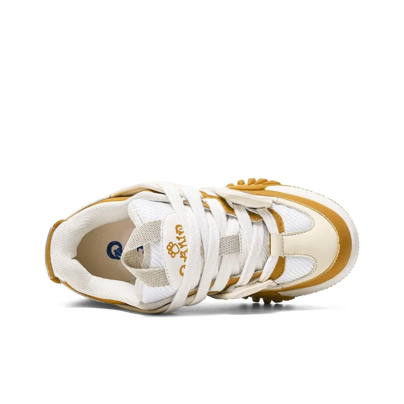 Q-AND Coverage Slip-Resistant Breathable Low-Top Skateboard Shoes Unisex-9