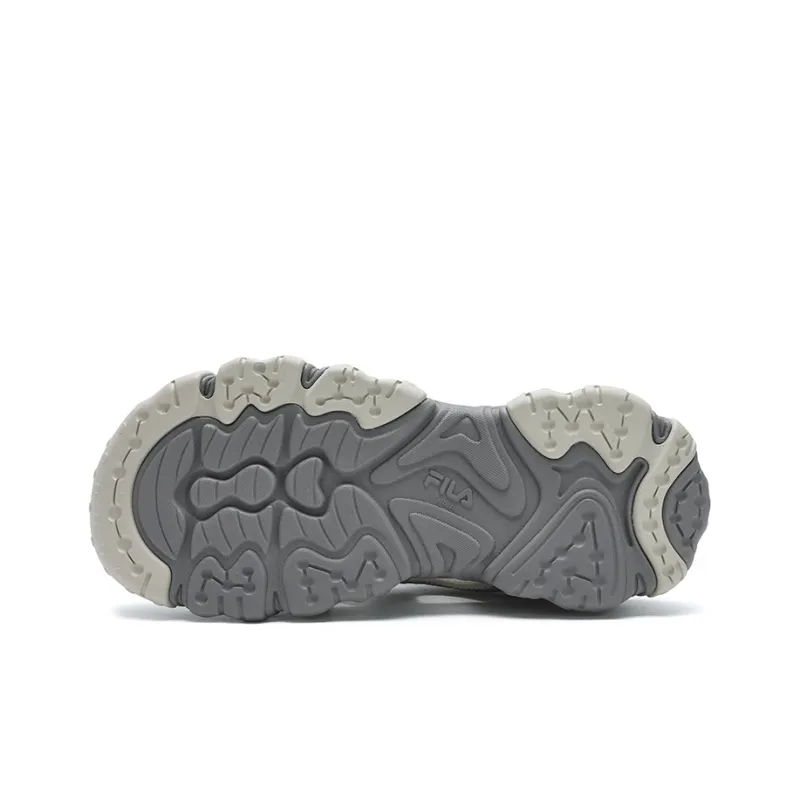 FILA FLUID 5 SANDAL Cat Paw, SuXi Girlish Beach Sandals Women's Brown Silver-5