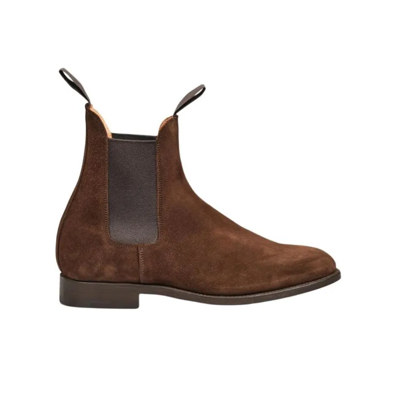 Tricker's Lambourn Chelsea Boots Men's Chocolate-1
