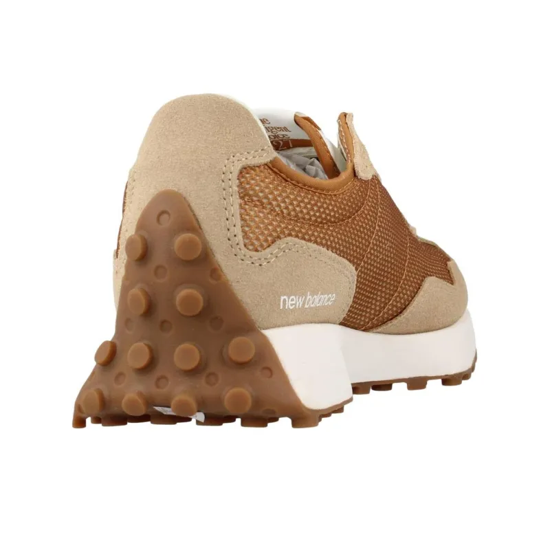 New Balance NB 327 Anti Slip Wear Resistant Low Top Casual City Commute Running Shoes Men's Brown-6