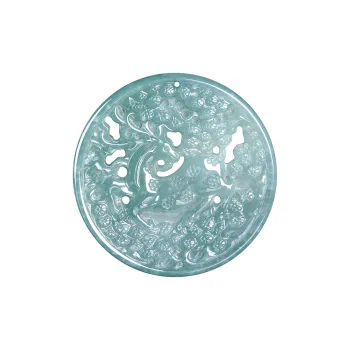 Jade Is Boundless Glutinous Jade Jadeite Necklaces Unisex