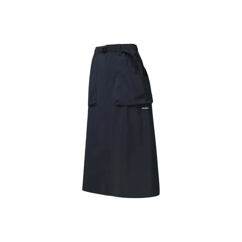 SALOMON Casual Long Skirt Women's Blue-2