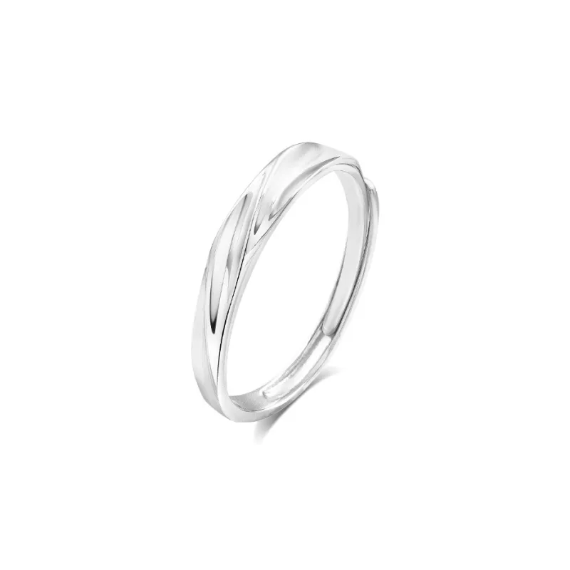 BLANK IN BLANK 999 Fine Silver Rings Unisex-5
