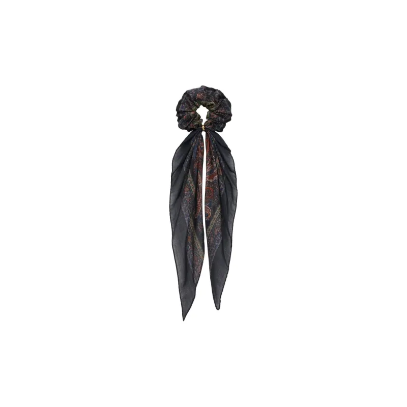 SAINT LAURENT Wool Metal Hair Bands Women's Multicolor-0